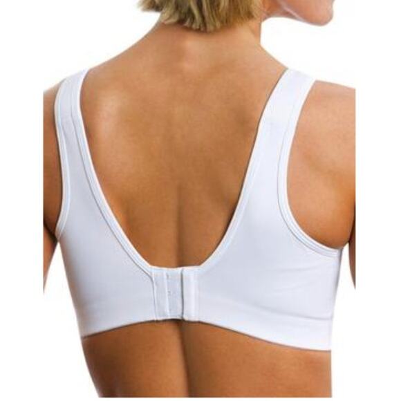 Moving Comfort Sports Bra White Size 34C - Picture 2 of 7